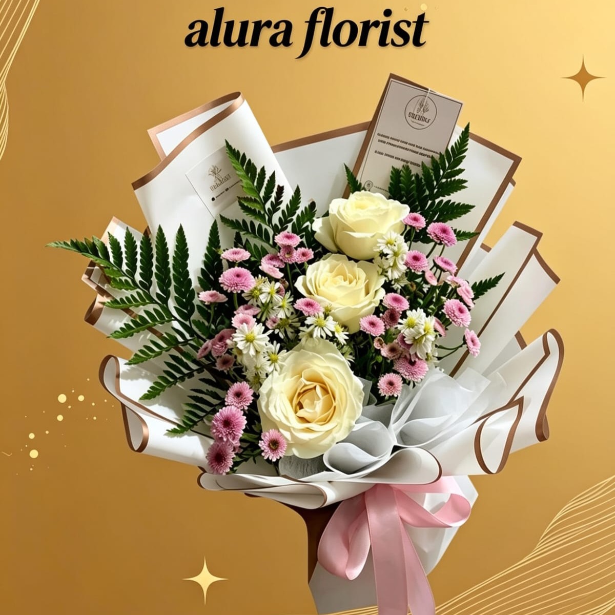 Bouquet bunga mawar