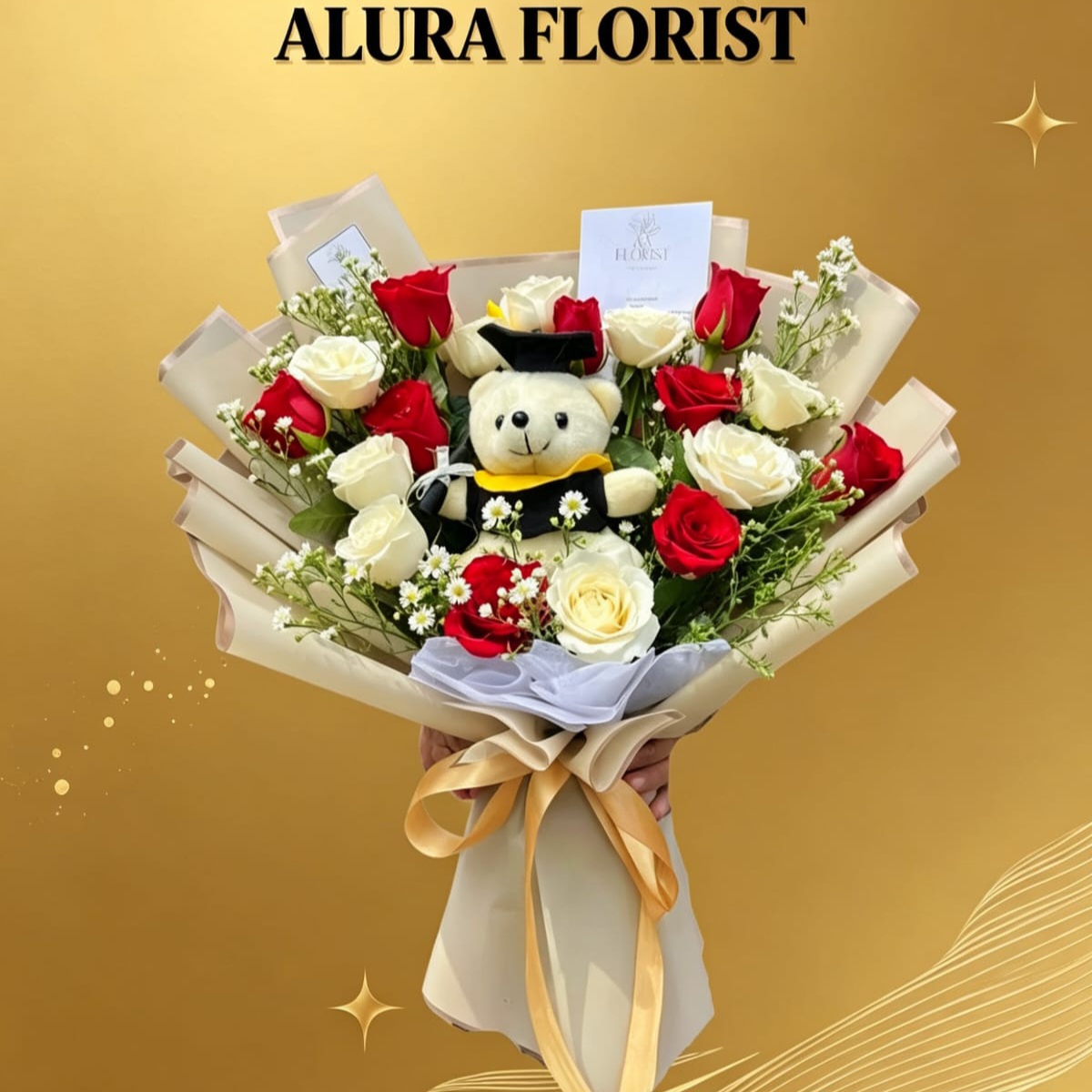 Bouquet bunga mawar