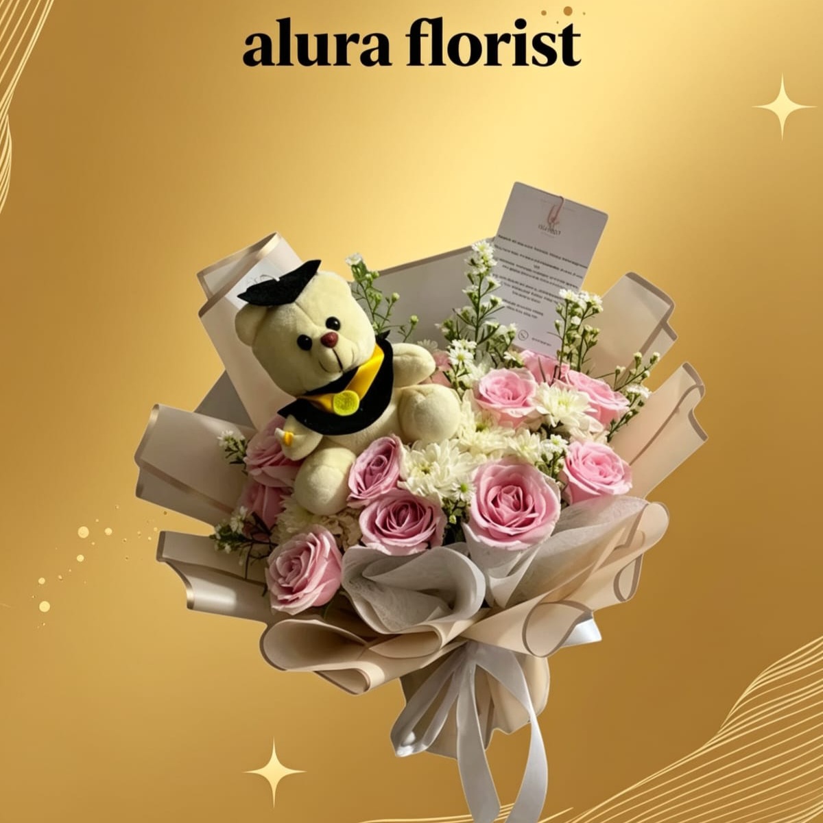 Bouquet bunga mawar