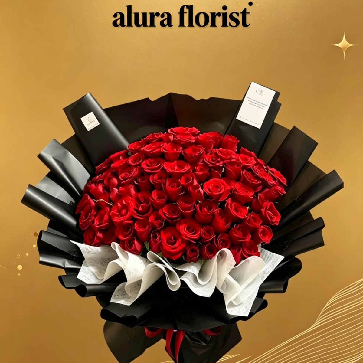 Bouquet bunga mawar